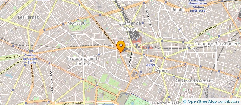 localisation de l'entreprise HOLDING VINCENT REYNIER, H.V.R.  PARIS