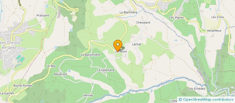 localisation de l'entreprise HOLDING VIRISSEL OBJECTIFS  VALFLEURY