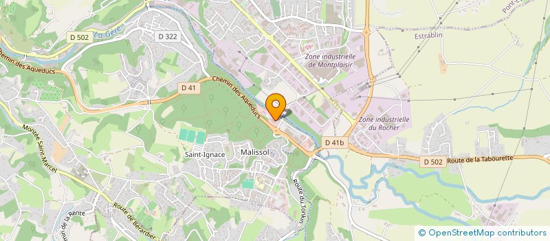 localisation de l'entreprise HOLDING VISA  VIENNE
