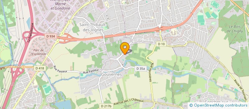 localisation de l'entreprise HOLDING VISION  GOUVERNES