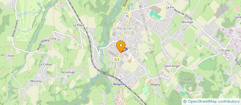 localisation de l'entreprise HOLDING VITTOZ FREDERIC - SOCIETE DE PARTICIPATIONS FINANCIERES DE PROFESSION LIBERALE DE NOTAIRE à REIGNIER-ESERY