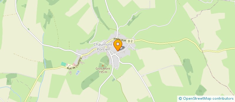 localisation de l'entreprise HOLDING VIVI  CHAUMONT-PORCIEN