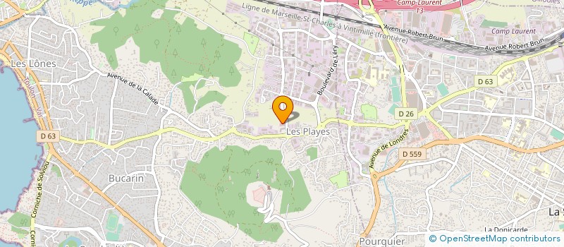 localisation de l'entreprise HOLDING VIVI SHOW à SIX-FOURS-LES-PLAGES