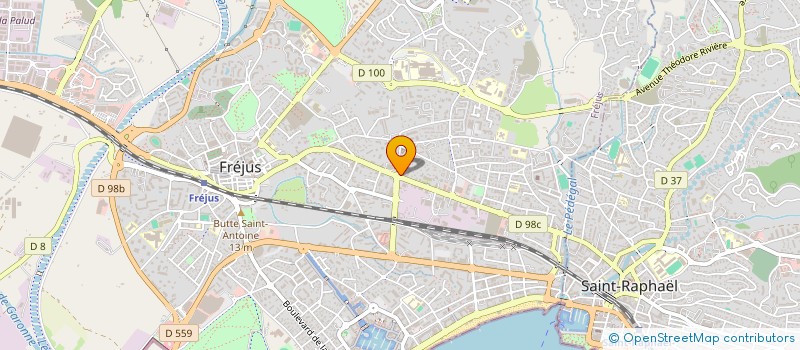 localisation de l'entreprise HOLDING VLAMINCK JEAN PAUL ET SABINE à FREJUS