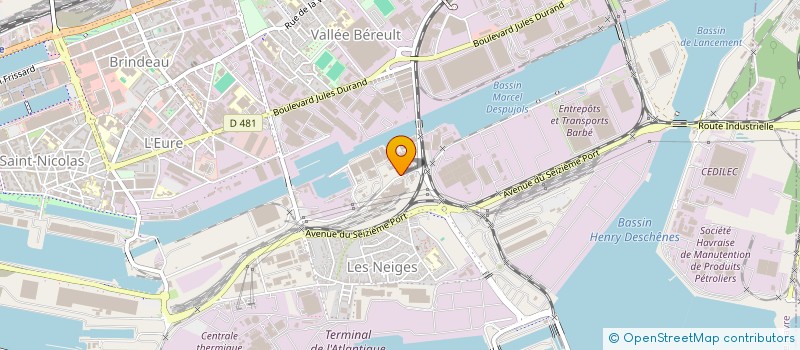 localisation de l'entreprise HOLDING VLMD à LE HAVRE