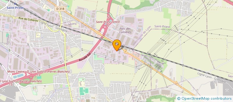 localisation de l'entreprise HOLDING VLX  MIONS