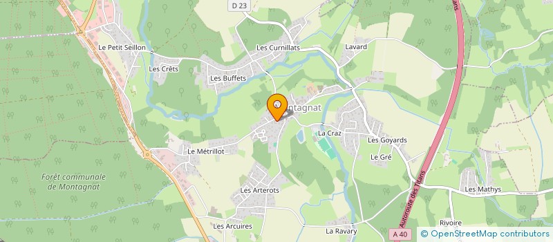 localisation de l'entreprise HOLDING VMG à CEYZERIAT