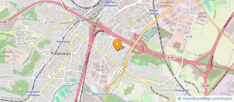 localisation de l'entreprise HOLDING VRAM à PALAISEAU