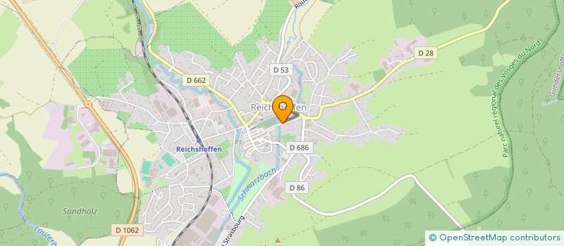 localisation de l'entreprise HOLDING VYTAL  REICHSHOFFEN