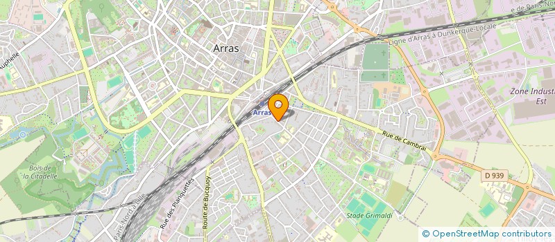 localisation de l'entreprise HOLDING WAAR à ARRAS