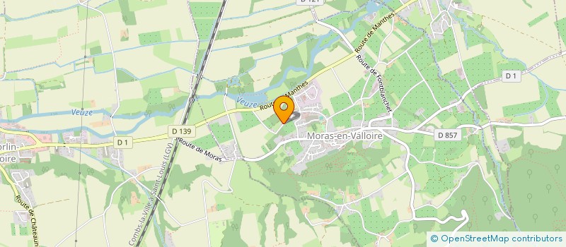 localisation de l'entreprise HOLDING WARIN  MORAS-EN-VALLOIRE