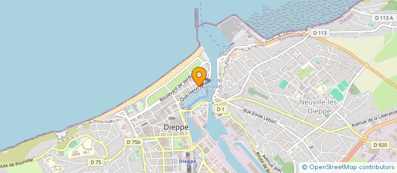 localisation de l'entreprise HOLDING WHITE HORSE  DIEPPE