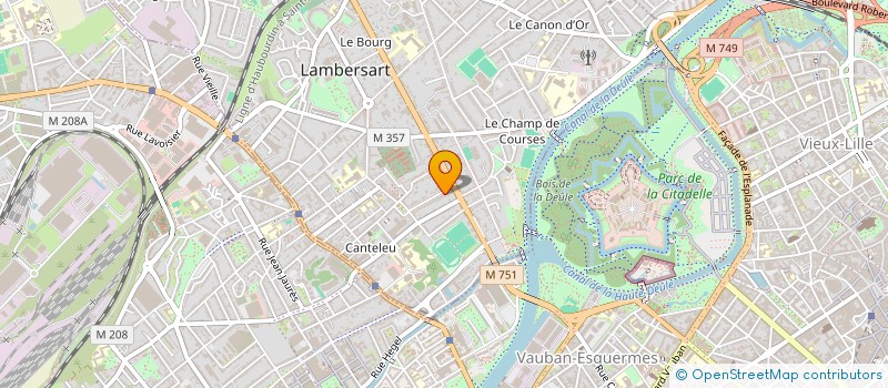 localisation de l'entreprise HOLDING WHY NOT à LAMBERSART