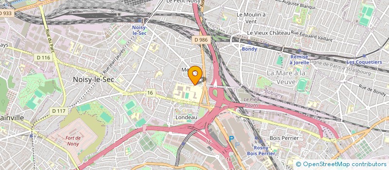 localisation de l'entreprise HOLDING WIM PARIS à NOISY-LE-SEC