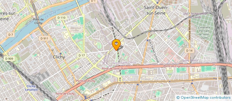 localisation de l'entreprise HOLDING WOLTERS KLUWER FRANCE  SAINT-OUEN-SUR-SEINE