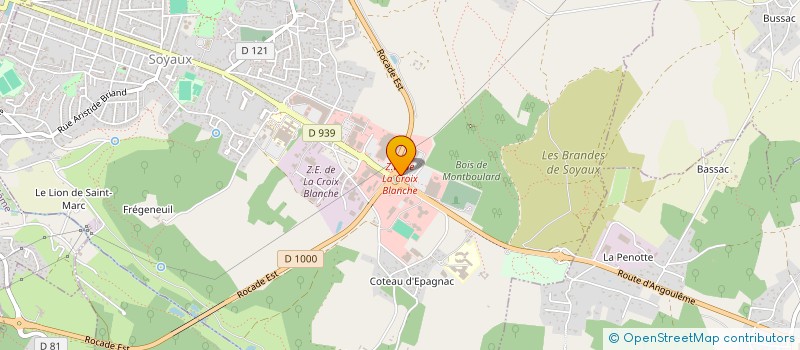 localisation de l'entreprise HOLDING WZSURFER  SOYAUX