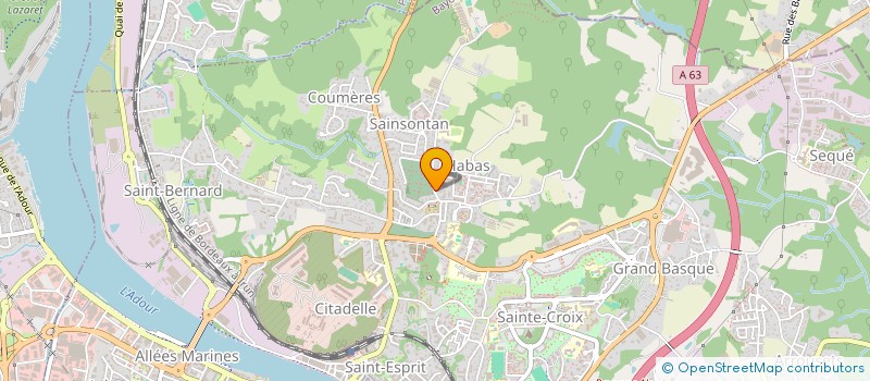 localisation de l'entreprise HOLDING XHU  ESPELETTE