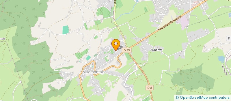 localisation de l'entreprise HOLDING XXL  VILLEMONTAIS