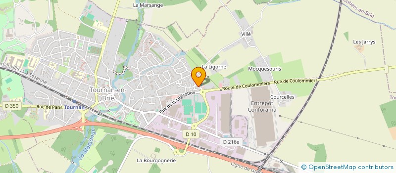 localisation de l'entreprise HOLDING Y.L.I.E VEYSSET à TOURNAN-EN-BRIE