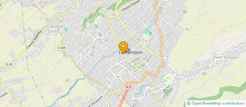 localisation de l'entreprise HOLDING YAO  LE TAMPON