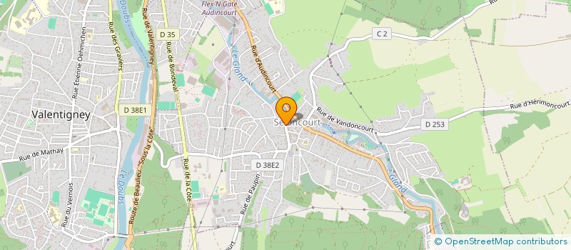 localisation de l'entreprise HOLDING YESIL  SELONCOURT