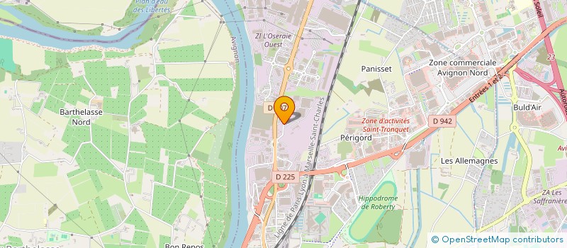 localisation de l'entreprise HOLDING YOUNAH  LE PONTET