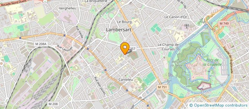 localisation de l'entreprise HOLDING YOURIDE à LAMBERSART