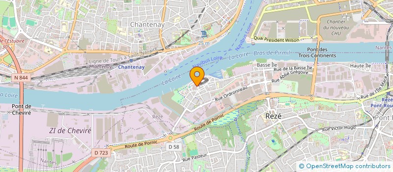 localisation de l'entreprise HOLDING YP & COMPAGNIE à NANTES