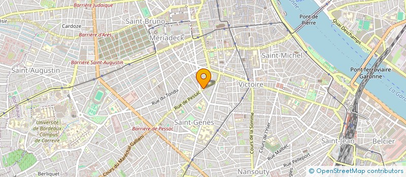 localisation de l'entreprise HOLDING YUMMY  BORDEAUX