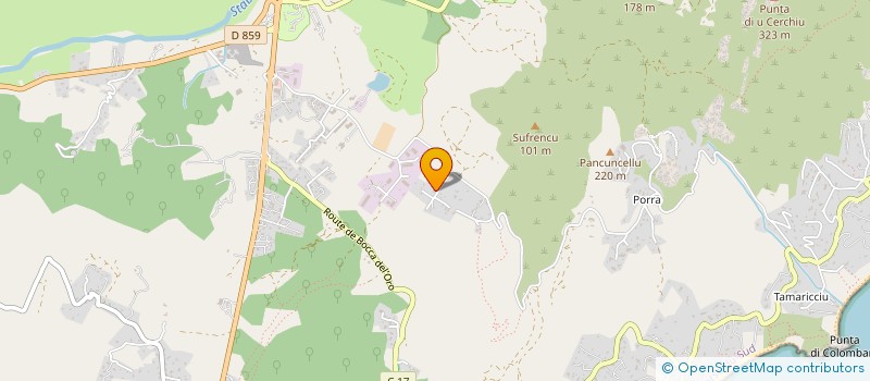 localisation de l'entreprise HOLDING Z  PORTO-VECCHIO