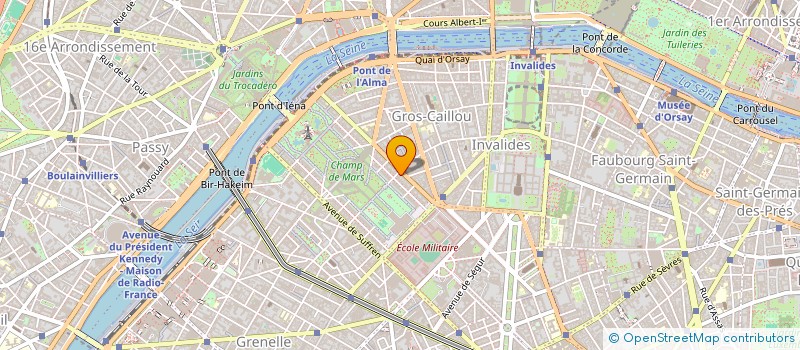 localisation de l'entreprise HOLDING ZEMIRO  PARIS