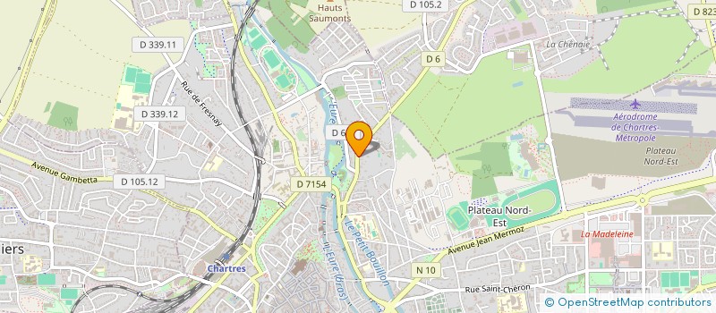 localisation de l'entreprise HOLDING ZENDAYA à CHARTRES