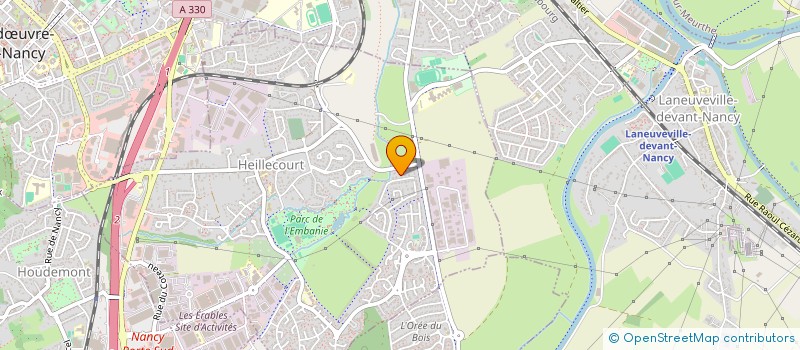 localisation de l'entreprise HOLDING ZENDJEBIL  HEILLECOURT