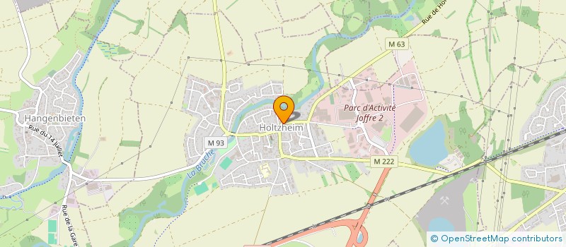 localisation de l'entreprise HOLDING ZK  HOLTZHEIM