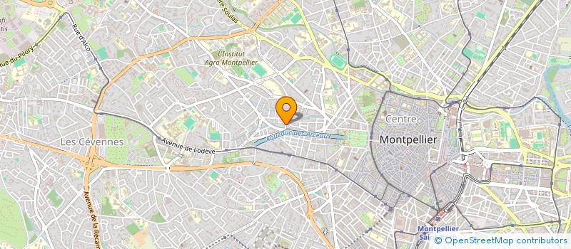 localisation de l'entreprise HOLDING ZOLIX  MONTPELLIER