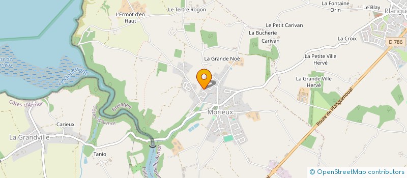localisation de l'entreprise HOLDINGAIA à LAMBALLE-ARMOR
