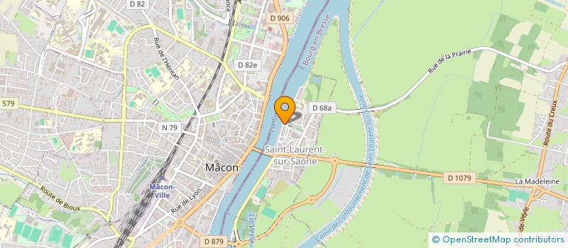 localisation de l'entreprise HOLDINGHY  SAINT-LAURENT-SUR-SAONE