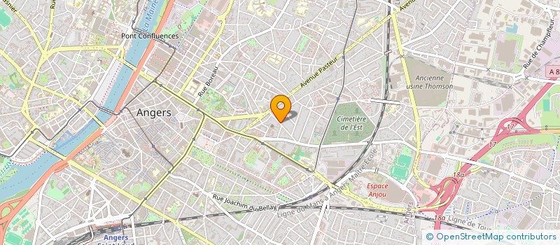 localisation de l'entreprise HOLDINGIMMO MCM  ANGERS