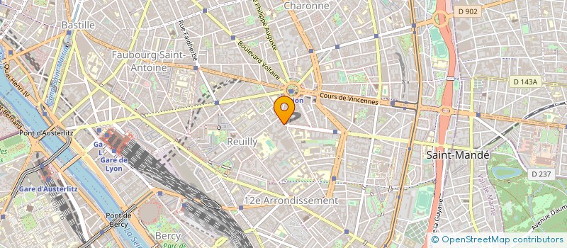 localisation de l'entreprise HOLDINGLASS à NEUILLY-SUR-SEINE