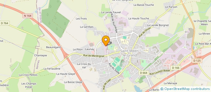 localisation de l'entreprise HOLDINGPACK  SAINT-MEEN-LE-GRAND