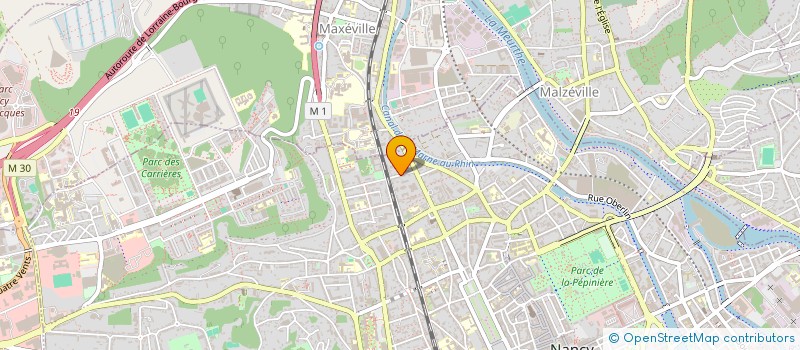 localisation de l'entreprise HOLDINOLOGUE  NANCY