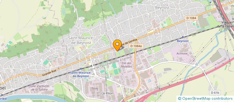 localisation de l'entreprise HOLDIS à BEYNOST