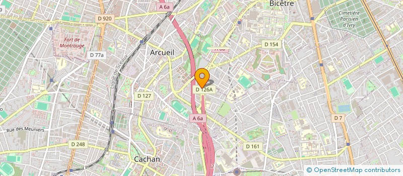 localisation de l'entreprise HOLDMASTER  ARCUEIL