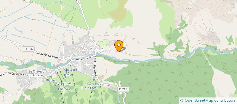 localisation de l'entreprise HOLDMATH  ANCELLE