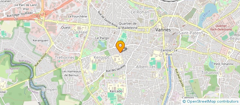 localisation de l'entreprise HOLDNOT à VANNES