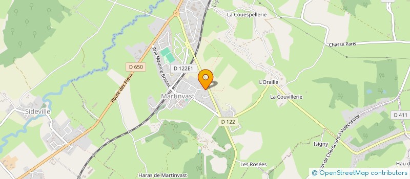 localisation de l'entreprise HOLDO  MARTINVAST