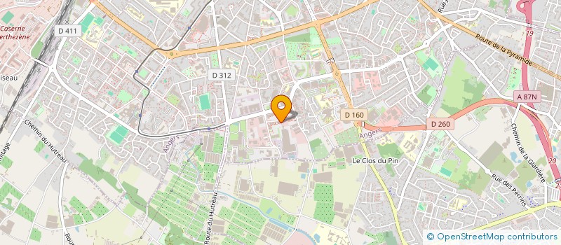 localisation de l'entreprise HOLDPLUM à ANGERS
