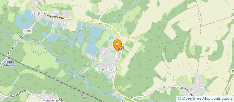 localisation de l'entreprise HOLDSEN  HONDAINVILLE