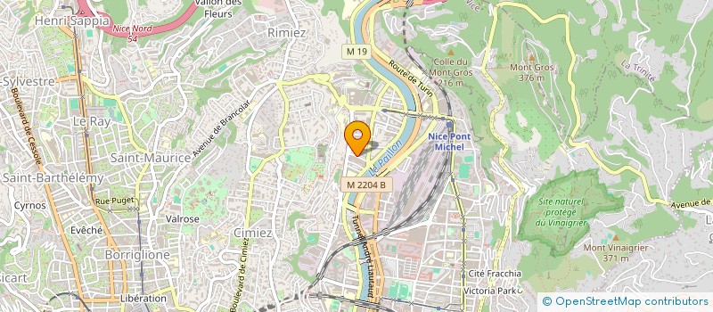 localisation de l'entreprise HOLDSTER MS  NICE