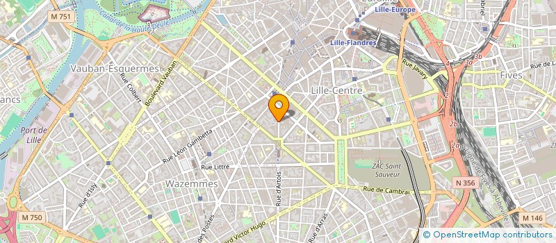 localisation de l'entreprise HOLDUC à LILLE